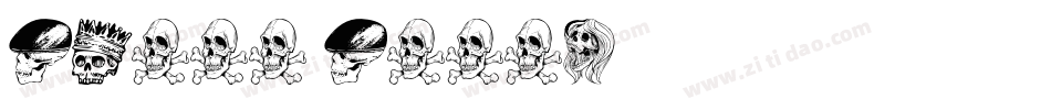 Skull Salad字体转换